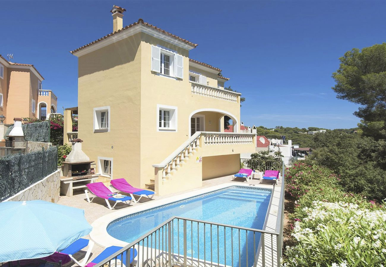 Villa Miel exterior — garden and entrance
